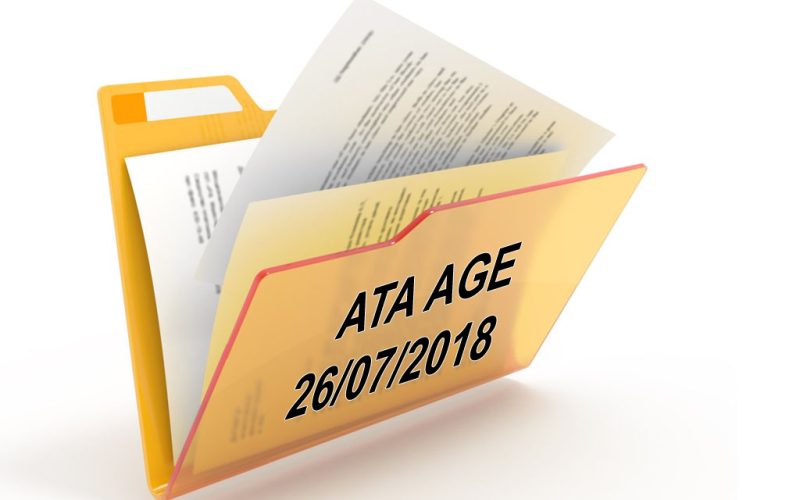 Ata da Assembleia Geral Extraordinária