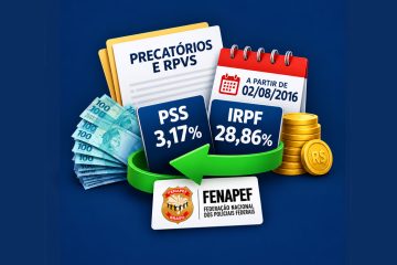 Devolução dos valores do PSS e IRPF